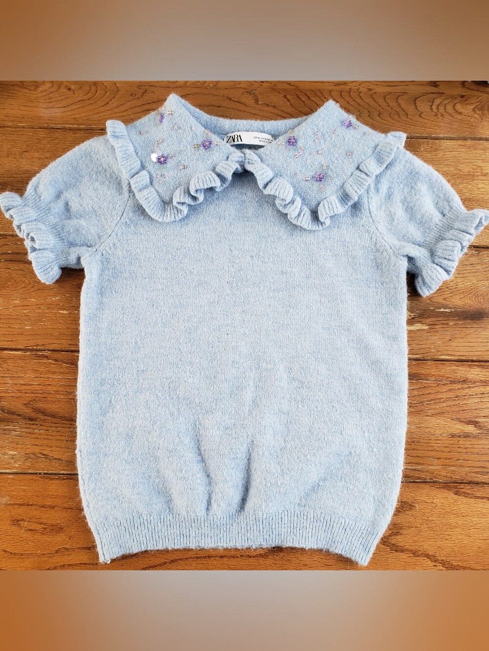 Blue Zara Sweater Size M